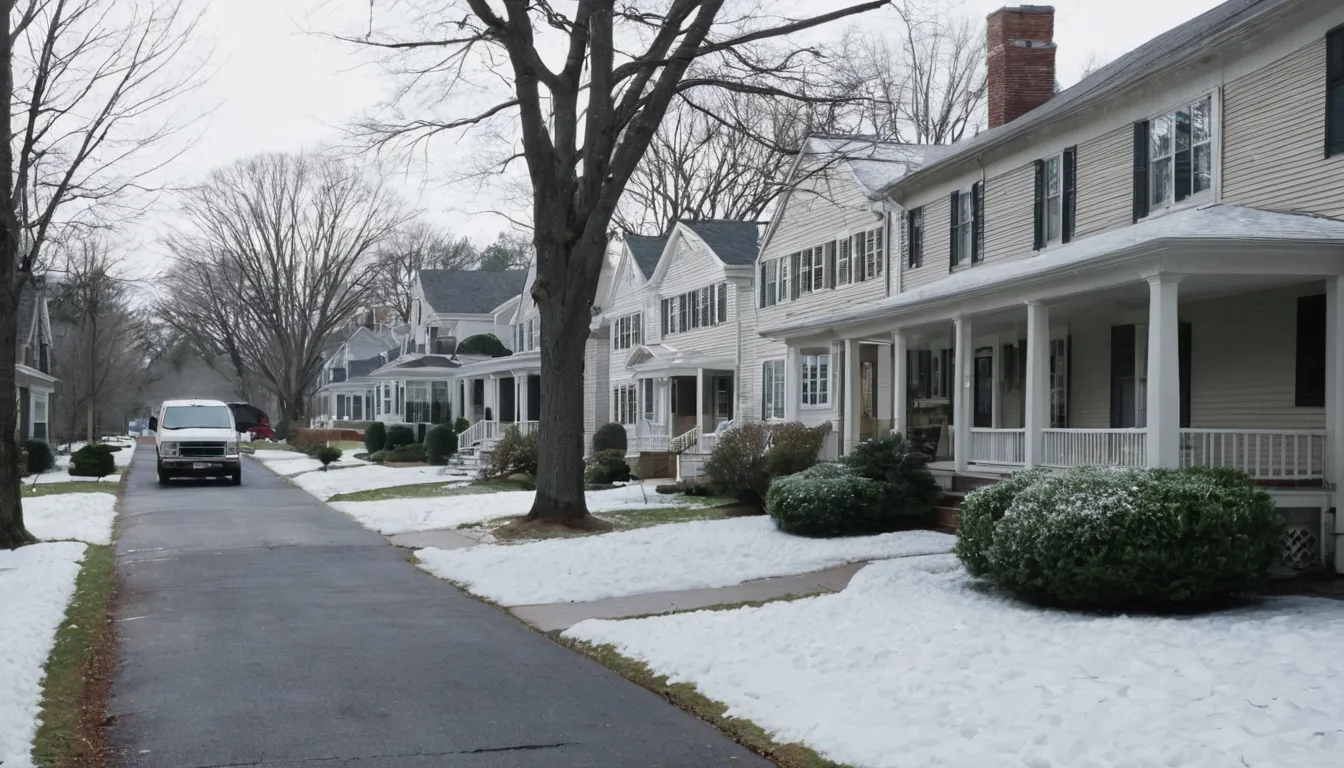 Older homes and tree-lined streets across the Danbury area